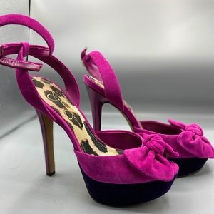 Hot and wild Jessica Simpson heels (barely worn)